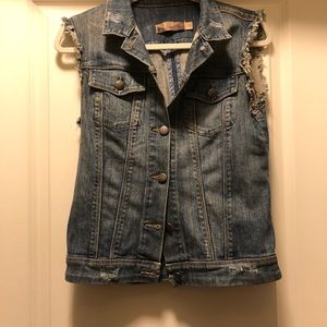 Paige denim vest small